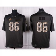 Maglia NFL Anthracite Washington Commanders Reed 2016 Salute To Service