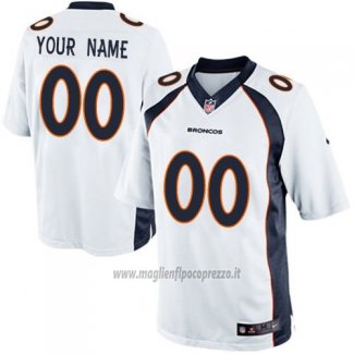 Maglia NFL Bambino Denver Broncos Personalizzate Bianco