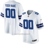 Maglia NFL Dallas Cowboys Personalizzate Bianco