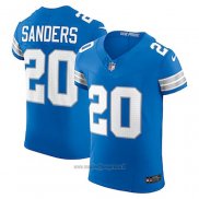 Maglia NFL Elite Detroit Lions Barry Sanders Vapor F.U.S.E. Blu