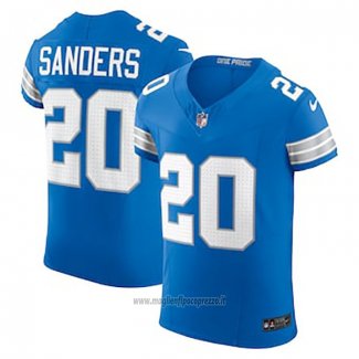 Maglia NFL Elite Detroit Lions Barry Sanders Vapor F.U.S.E. Blu