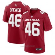 Maglia NFL Game Arizona Cardinals Aaron Brewer Rosso1
