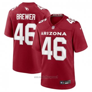 Maglia NFL Game Arizona Cardinals Aaron Brewer Rosso1