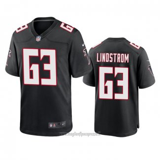 Maglia NFL Game Atlanta Falcons Chris Lindstrom Throwback 2020 Nero