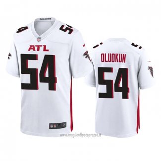 Maglia NFL Game Atlanta Falcons Foyesade Oluokun 2020 Bianco