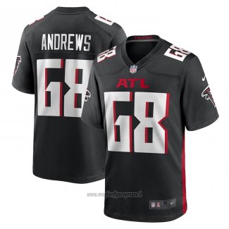 Maglia NFL Game Atlanta Falcons Josh Andrews Nero