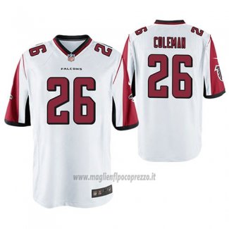 Maglia NFL Game Atlanta Falcons Tevin Coleman Bianco