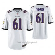 Maglia NFL Game Baltimore Ravens Alex Thompson Bianco