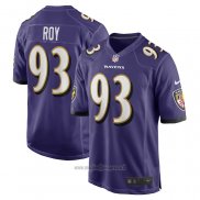 Maglia NFL Game Baltimore Ravens Bravvion Roy Viola