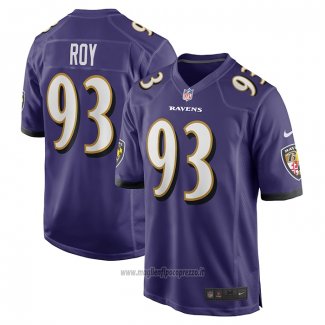 Maglia NFL Game Baltimore Ravens Bravvion Roy Viola