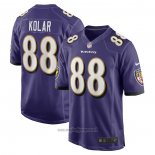Maglia NFL Game Baltimore Ravens Charlie Kolar Viola