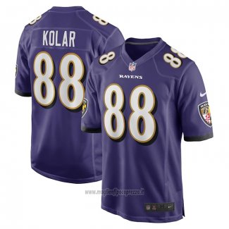 Maglia NFL Game Baltimore Ravens Charlie Kolar Viola