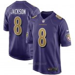 Maglia NFL Game Baltimore Ravens Lamar Jackson Alternato Viola