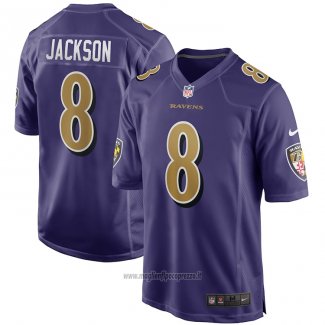Maglia NFL Game Baltimore Ravens Lamar Jackson Alternato Viola