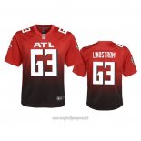 Maglia NFL Game Bambino Atlanta Falcons Chris Lindstrom 2nd Alternato 2020 Rosso