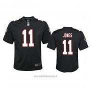 Maglia NFL Game Bambino Atlanta Falcons Julio Jones Throwback 2020 Nero