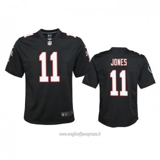 Maglia NFL Game Bambino Atlanta Falcons Julio Jones Throwback 2020 Nero