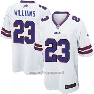 Maglia NFL Game Bambino Buffalo Bills Williams Bianco2