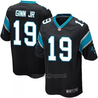 Maglia NFL Game Bambino Carolina Panthers Ginn Jr Nero