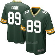 Maglia NFL Game Bambino Green Bay Packers Cook Verde Militar