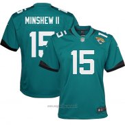 Maglia NFL Game Bambino Jacksonville Jaguars Gardner Minshew Ii Verde