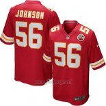 Maglia NFL Game Bambino Kansas City Chiefs Johnson Rosso