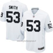 Maglia NFL Game Bambino Las Vegas Raiders Smith Bianco