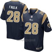 Maglia NFL Game Bambino Los Angeles Rams Faulk Nero
