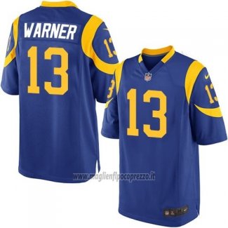 Maglia NFL Game Bambino Los Angeles Rams Warner Blu