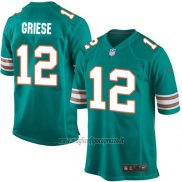 Maglia NFL Game Bambino Miami Dolphins Griese Verde Scuro