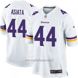 Maglia NFL Game Bambino Minnesota Vikings Asiata Bianco