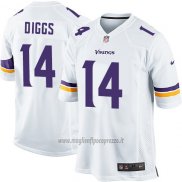 Maglia NFL Game Bambino Minnesota Vikings Diggs Bianco