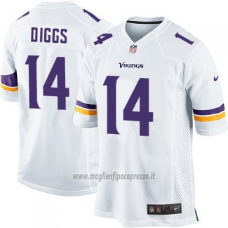 Maglia NFL Game Bambino Minnesota Vikings Diggs Bianco