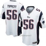 Maglia NFL Game Bambino New England Patriots Tippett Bianco