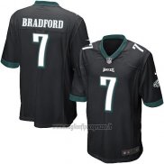 Maglia NFL Game Bambino Philadelphia Eagles Bradford Nero