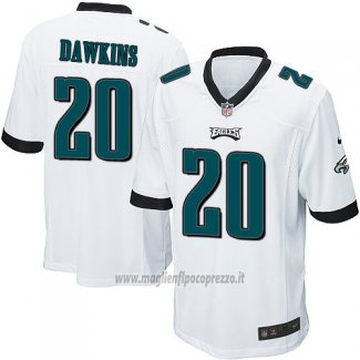 Maglia NFL Game Bambino Philadelphia Eagles Dawkins Bianco