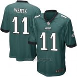 Maglia NFL Game Bambino Philadelphia Eagles Wentz Verde Scuro