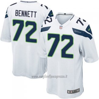 Maglia NFL Game Bambino Seattle Seahawks Bennett Bianco