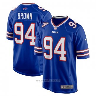 Maglia NFL Game Buffalo Bills Andrew Brown Blu