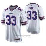Maglia NFL Game Buffalo Bills Chris Ivory Bianco