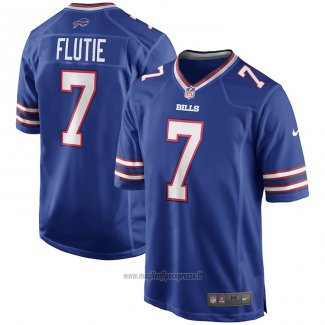 Maglia NFL Game Buffalo Bills Doug Flutie Retired Blu