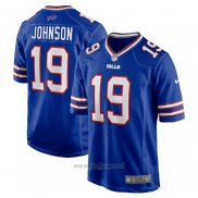 Maglia NFL Game Buffalo Bills Keesean Johnson Home Blu