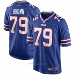 Maglia NFL Game Buffalo Bills Ruben Brown Retired Blu