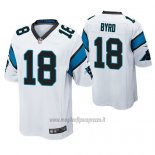Maglia NFL Game Carolina Panthers Damiere Byrd Bianco