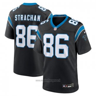 Maglia NFL Game Carolina Panthers Mike Strachan Nero