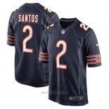 Maglia NFL Game Chicago Bears Cairo Santos Blu