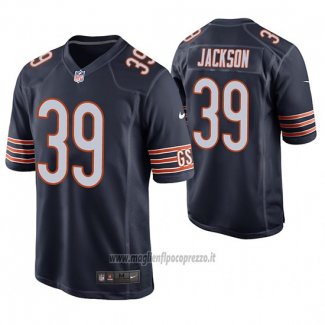 Maglia NFL Game Chicago Bears Eddie Jackson Blu