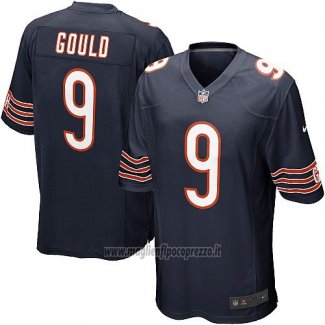 Maglia NFL Game Chicago Bears Gould Bianco Nero