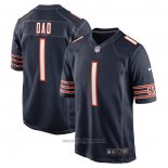 Maglia NFL Game Chicago Bears Number 1 Dad Blu