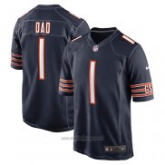 Maglia NFL Game Chicago Bears Number 1 Dad Blu